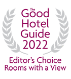 Good Hotel Guide 2022 Award image - Best room with a view