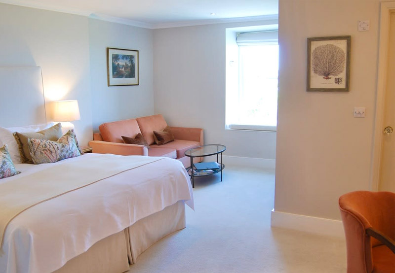 View of a superior sea view room
