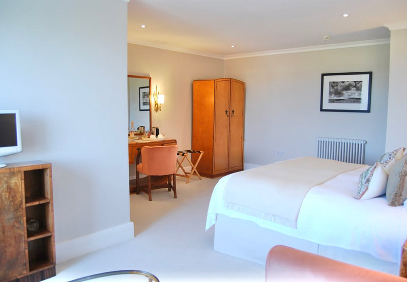 View of a superior sea view room