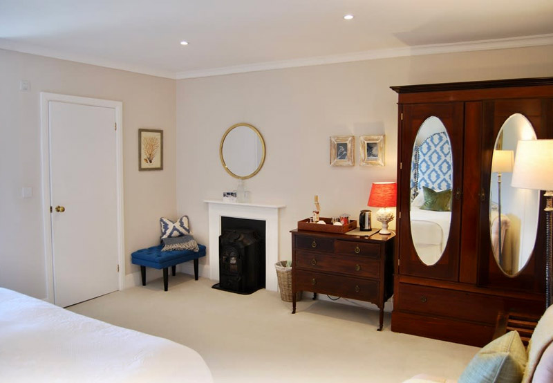 View of a superior sea view room