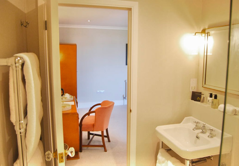 View of a superior sea view room