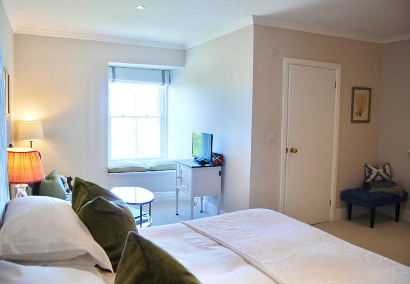 View of a superior sea view room
