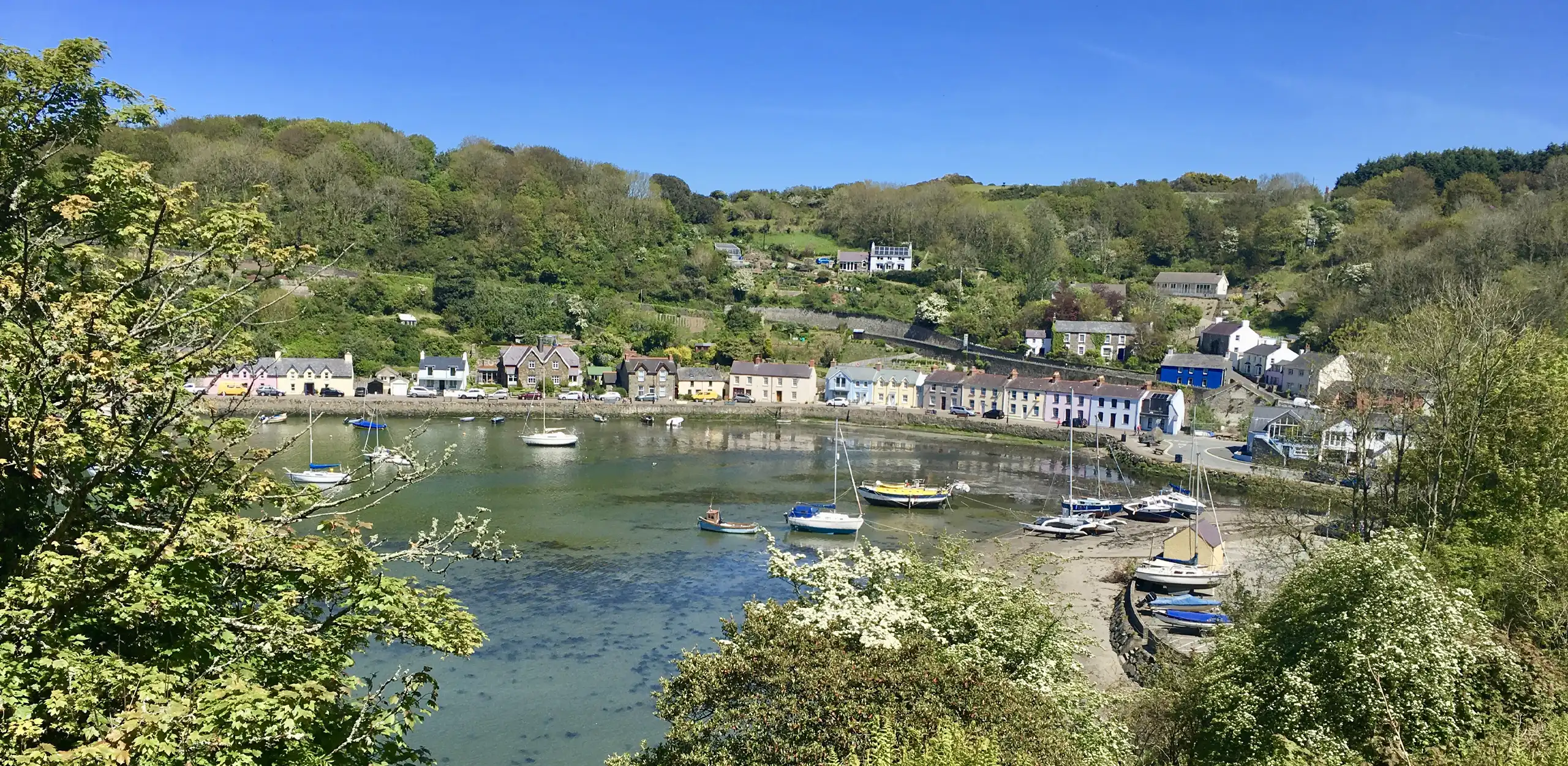 Coastal scene - Lower Town Harbour