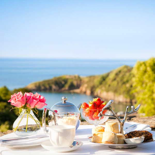 Treat yourself to breakfast with a view